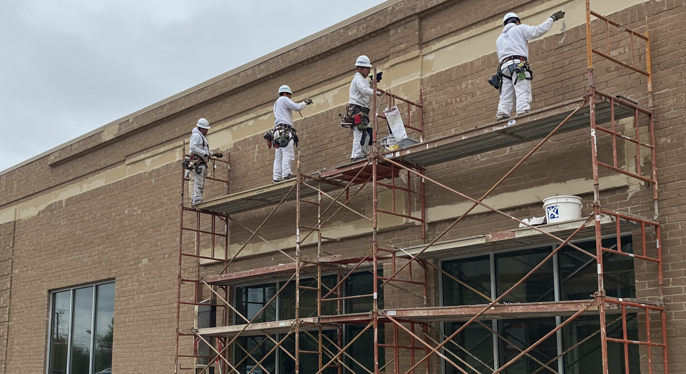 Local Painters at Work