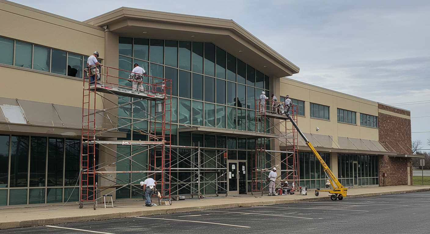 Commercial Painting Project in Wilson, NC