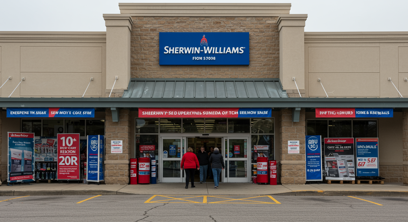 Sherwin-Williams Storefront